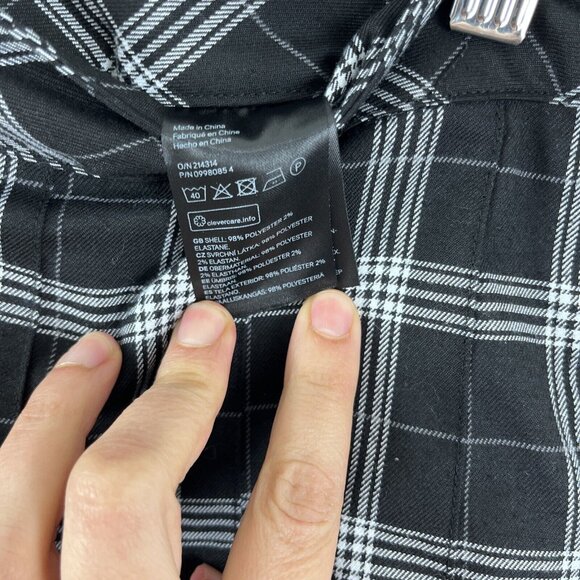 Divided Plaid 90s Y2K Grunge Mini Skirt - Picture 7 of 12